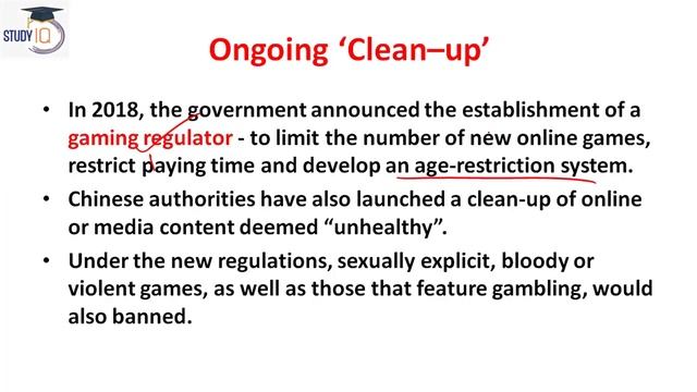 China imposes gaming curfew for minors, Beijing sets 90 min per day limit on video games #UPSC2020 смотреть онлайн