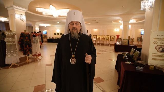 Митрополит Иоанн посетил выставку "Великолепие художественного наследия России" смотреть онлайн