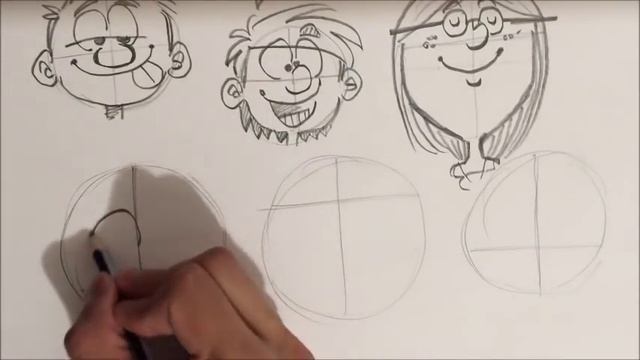 APRENDER A DIBUJAR CARICATURAS jugando con la simetría смотреть онлайн