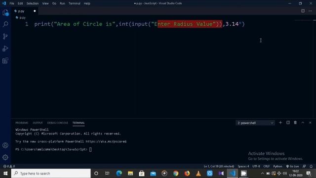 Python Program to Calculate Area of Circle in Tamil смотреть онлайн