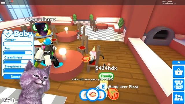 САМАЯ БОЛЬШАЯ СЕМЬЯ В РОБЛОКСЕ! МЕНЯ УДОЧЕРИЛИ ВСЕ в роблокс Adopt Me! ROBLOX смотреть онлайн