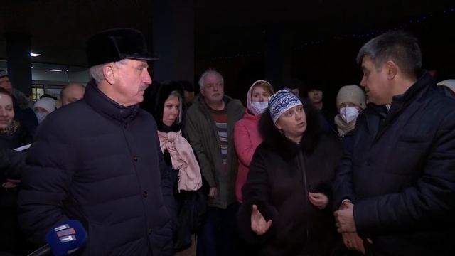 Встреча с жителями д. Марусино 26.01.2021 смотреть онлайн
