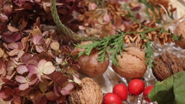 Осенний венок из сухоцветов?//Autumn wreath of dried flowers смотреть онлайн