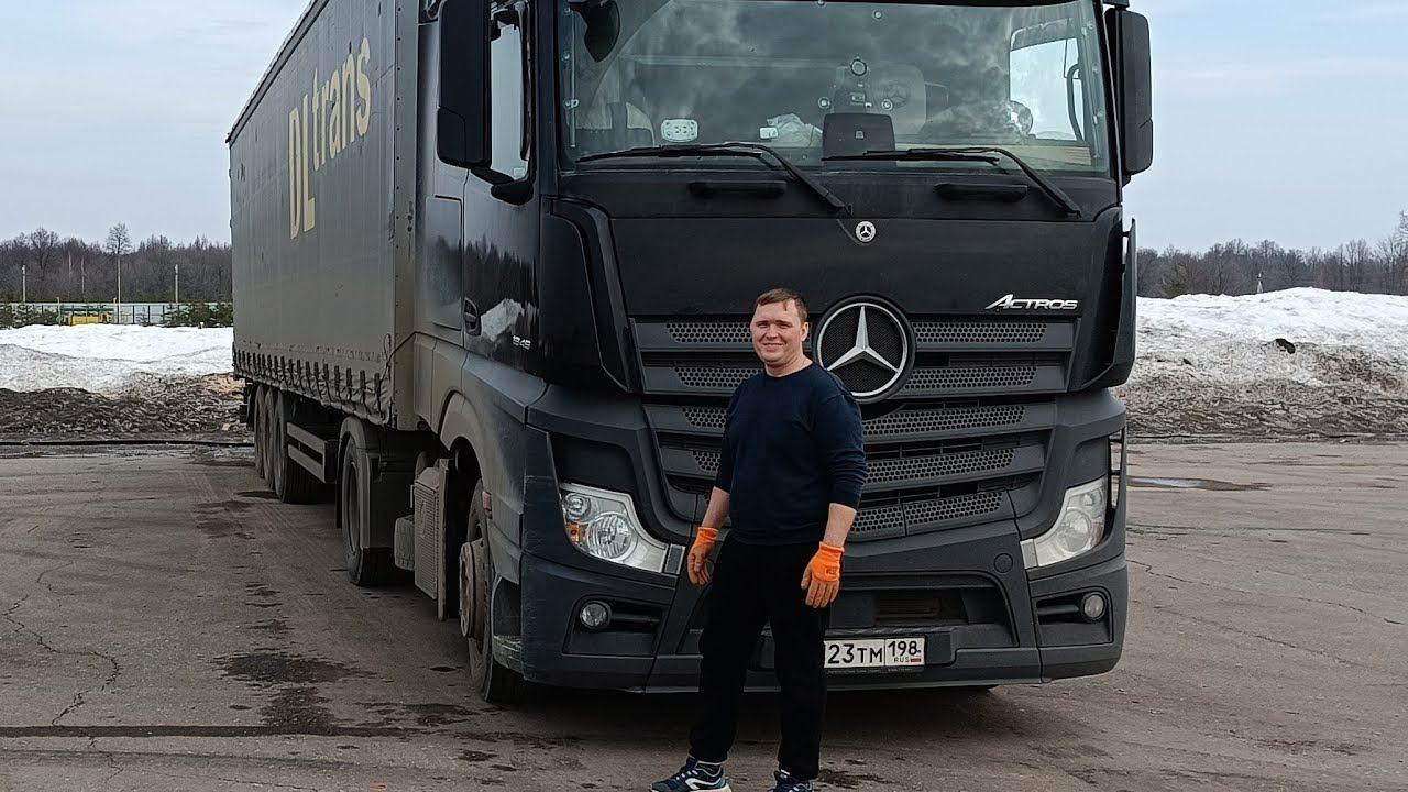 Обучение стажера.Сцепка, расцепка, растентовка. смотреть онлайн