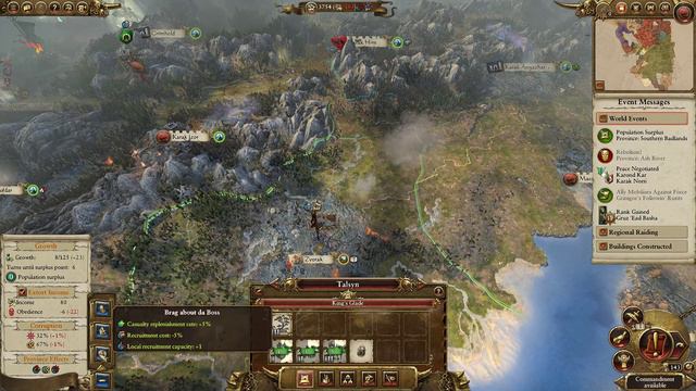 GRIMGOR TAKES ON ORION, AVATAR OF HIPPIES! | WARHAMMER II (SFO 2) Mortal Empires (Orcs) #26 смотреть онлайн