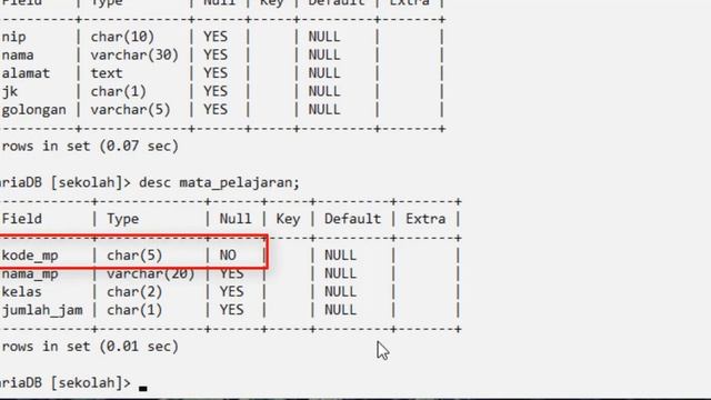 Membuat Database Mysql dengan CMD (Command Prompt) смотреть онлайн
