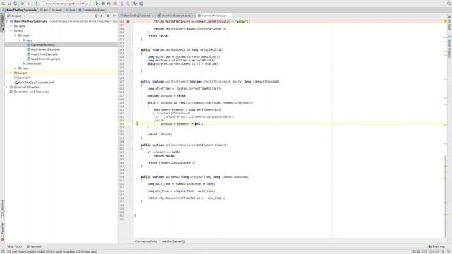Wait for element without using ExpectedConditions | Advanced Selenium tutorial смотреть онлайн