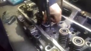 Сборка головки ЯМЗ 236