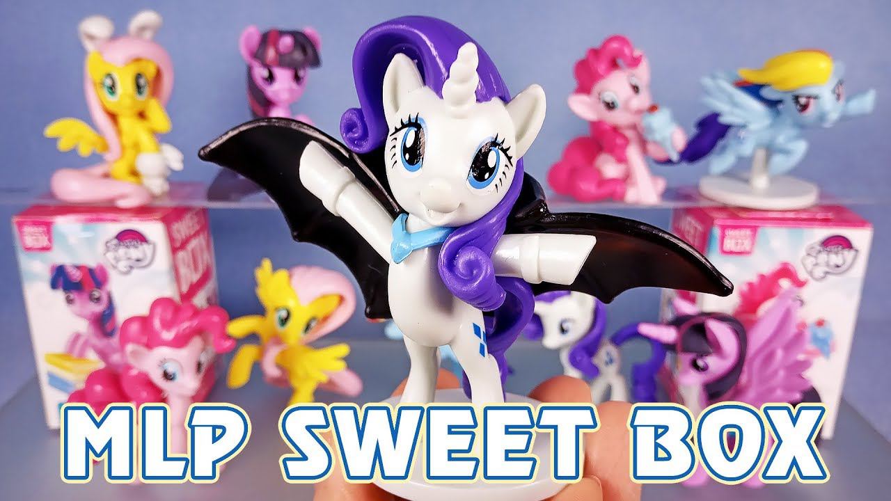 ТРЕТЬЯ волна My Little Pony из Sweet Box - обзор фигурок смотреть онлайн