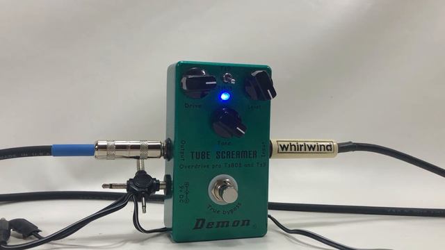 Demon Tube Screamer Ts808 & Ts9 Overdrive Pedal смотреть онлайн