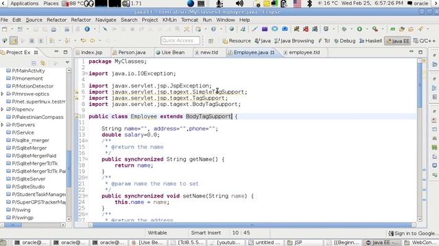 JSP Java Server Pages Lesson 22: custom bodied jsp tag (Arabic Version) смотреть онлайн
