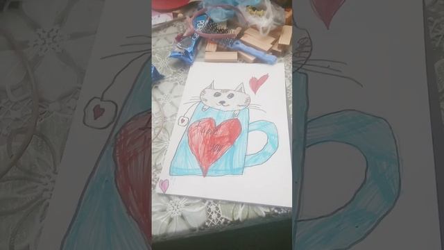 как красиво Мария Ткачёва нарисовать кота смотреть онлайн