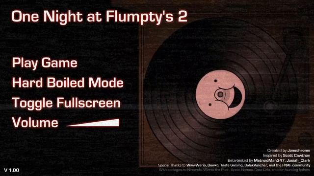 Хоррор Games ( One Night at Flumpty's 2 . Hard Boiled Mode . COMPLETE . Главное тактика!) смотреть онлайн