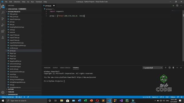 HTTP Interaction - Custom Proxy Python Script смотреть онлайн