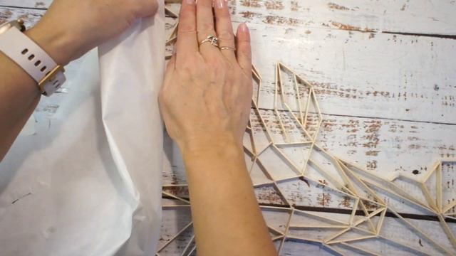 DIY Новогоднее (и не только!) геометрическое панно Олень своими руками + Шаблоны смотреть онлайн