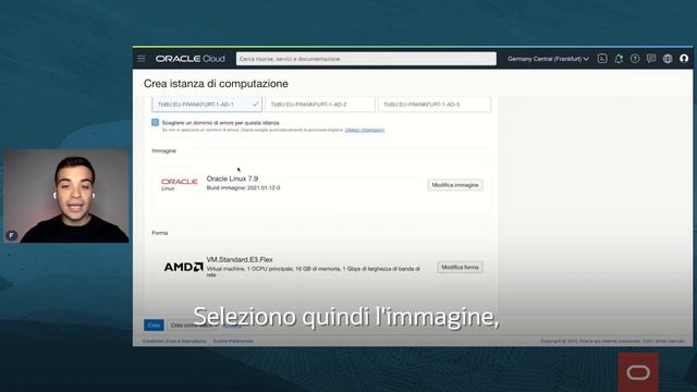 Come creare una compute instance su Oracle Cloud Infrastructure смотреть онлайн