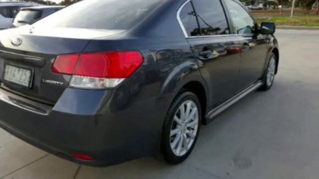 2010 Subaru Liberty B5 MY11 2.5i Lineartronic AWD Grey 6 Speed Constant Variable Sedan смотреть онлайн