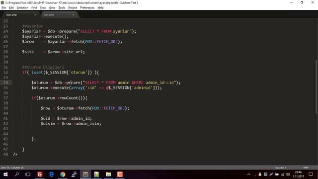 PDO Youtube Data API Video Scripti Kodlamak - Bölüm 4 смотреть онлайн