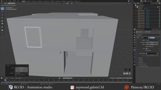 Modern house in Blender - Full tutorial series - Part 5 смотреть онлайн