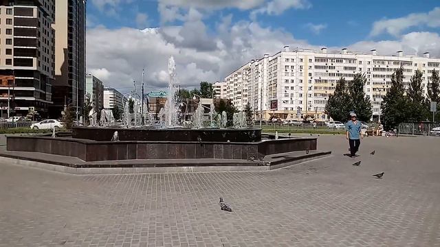 Казань, сквер Стамбул. смотреть онлайн