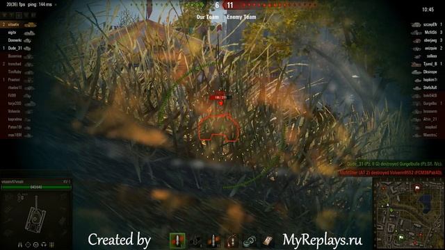 WOT: Widepark - KV-1 - 6 frags - смотреть онлайн
