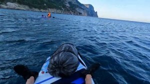 ?ЧТО-ТО ПОШЛО НЕ ПО ПЛАНУ. Рыбалка На Сап Доске, Hydro Force. По Черному Морю в Крыму. Балаклава
