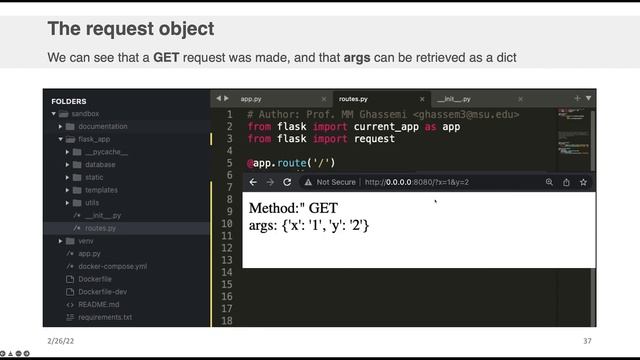 Web Application Development - Flask for Backend development with Python смотреть онлайн