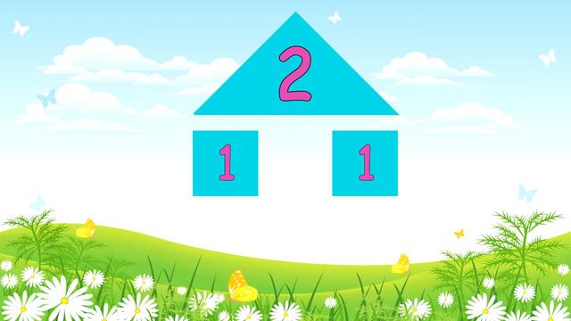 Вивчаємо склад числа 1, 2, 3 смотреть онлайн