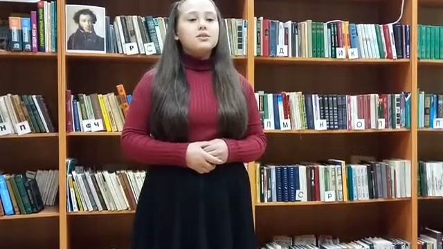 Страна читающая- Лапина Алена читает произведение "Зимнее утро" А. С. Пушкина смотреть онлайн