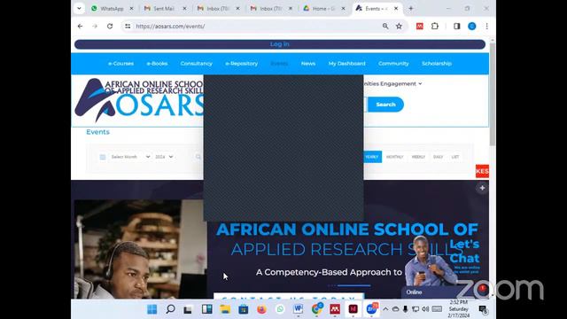 ON BOARDING FOR PHD STUDENTS UNDERTAKING LONG TERM COURSES AT AOSARS.COM E LEARNING смотреть онлайн