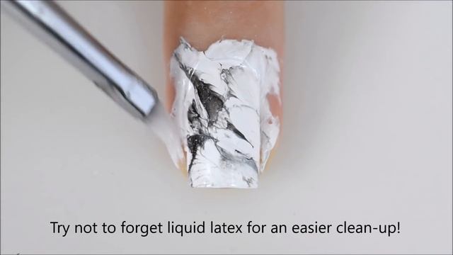 How To: Easy White Stone Marble Nail Art || Marine Loves Polish смотреть онлайн