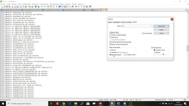 Notepad ++ marcar ciertas líneas y eliminar las que tienen marca o las que no. Marcadores. смотреть онлайн