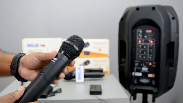 AHUJA - ABW 400UH & ABW 400UL UHF WIRELESS MICROPHONE. смотреть онлайн