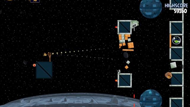 Angry Birds Star Wars Level 2-32 Death Star. 3 stars смотреть онлайн
