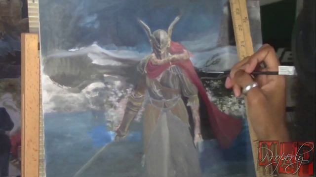 Malenia (Blade of Miquella)| Oil Painting | Timelapse смотреть онлайн