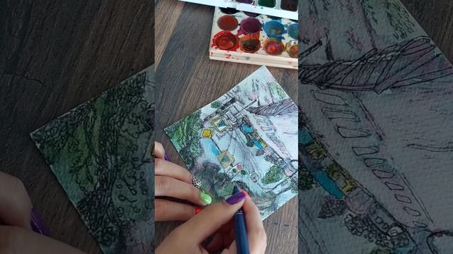 Севастополь акварелью ? #акварель #рисунок #рисовать #Draw #watercolor #nature #art #artist смотреть онлайн