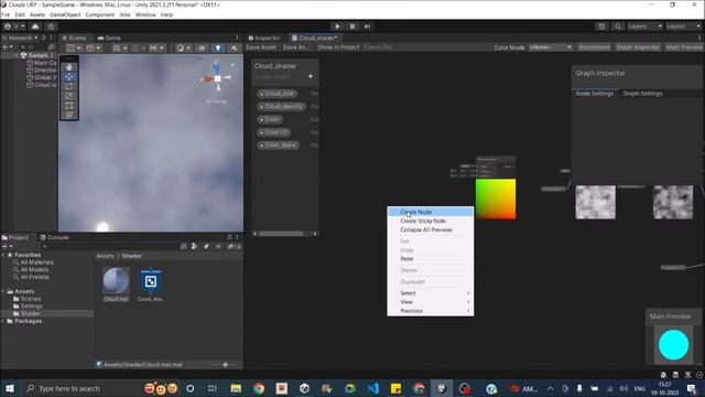 ☁️ Mesmerizing Clouds in Unity! URP/SRP with Shader Graph! ??(Vertex Displacement) смотреть онлайн