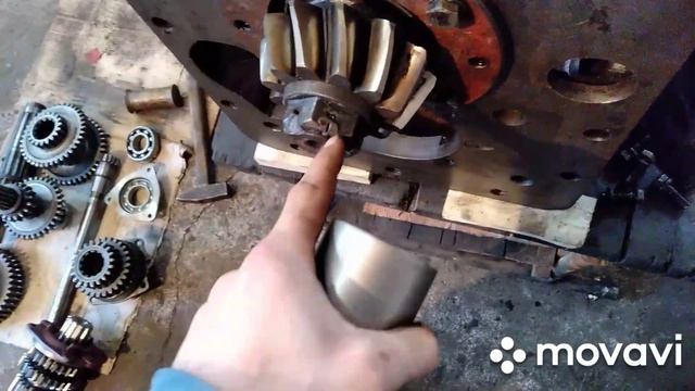 Сборка КПП МТЗ-82. Ремонт кпп мтз. Вторичный вал. Цена ремонта. смотреть онлайн