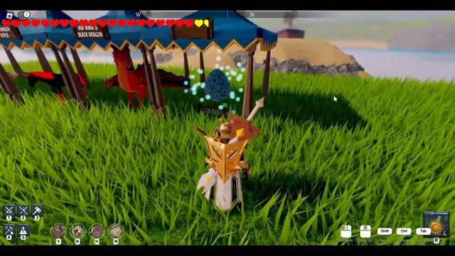 New Dire Wolf Mount | Dragon Blade Roblox смотреть онлайн
