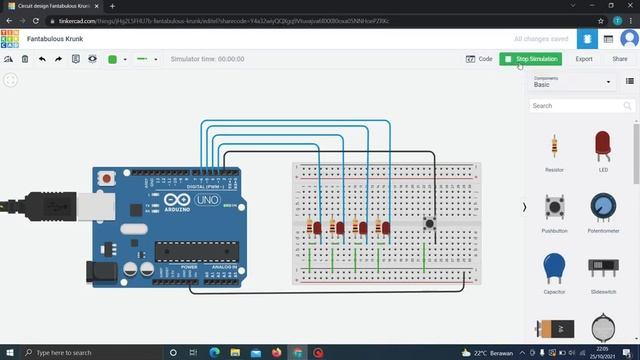 Tugas Teori 5 Rangkaian Sketch dengan Push Button смотреть онлайн