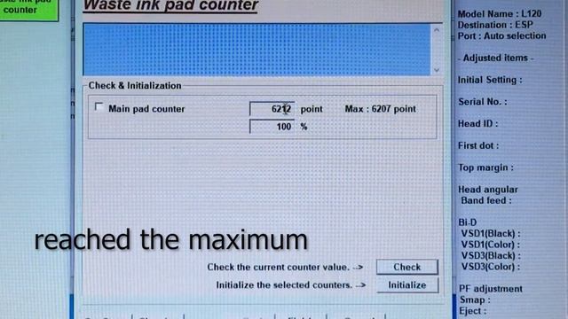 How to reset EPSON L120 printer смотреть онлайн