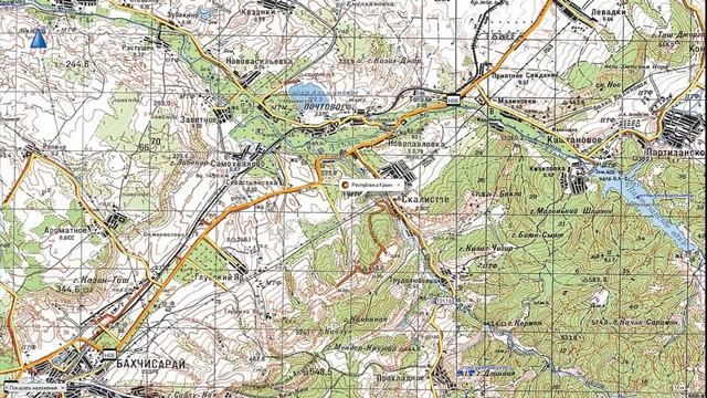 Топографическая карта Республики Крым для Garmin смотреть онлайн