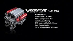 Почему двигатели Viper V10 такие мощные?!?