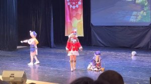 Косплей дефиле косбенд «Детский сад» геншин. #cosplay #косплей #genshin #дефиле #klee #qiqi #diona