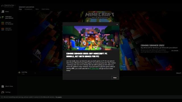 Coming Summer 2022 Bedrock + Java Bundle смотреть онлайн