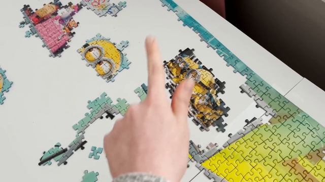 Halfway through the 9000 Piece Minions Puzzle (My biggest puzzle yet!) смотреть онлайн