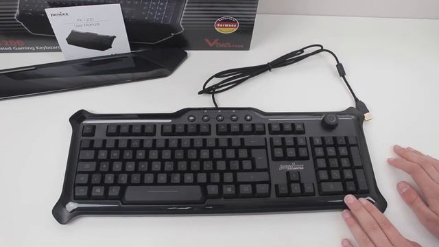 Perixx PX-1200 (Backlit Gaming Keyboard) Unboxing смотреть онлайн