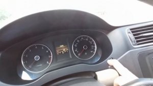 Сброс сервиса на приборной панели Джетта 6