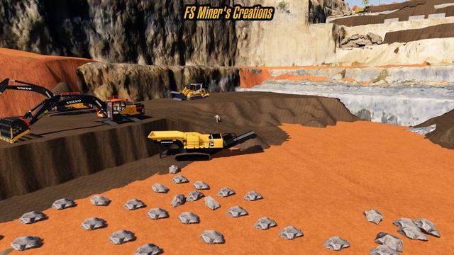 FS19 Quarry Day Volvo EC-300E + Extra Buckets MCE Map Farming Simulator 19 Mods смотреть онлайн
