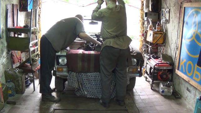 Теория ДВС: Как снять двигатель? смотреть онлайн